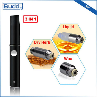 iBuddy™ - 3-in-1 - Wax/Herb Vaporizer