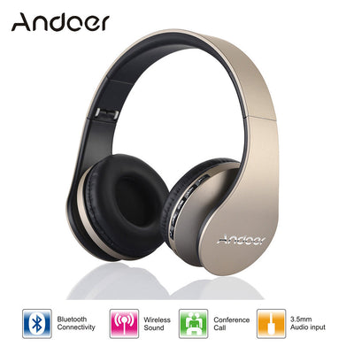 Andoer™ - Bluetooth 4.1 Wireless Headset