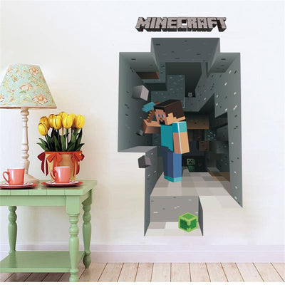 Minecraft - Entrance to the Mines - Wall Decal